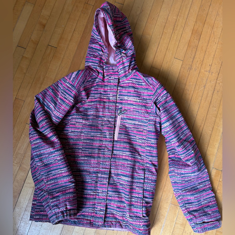 Columbia Winter Jacket Girls 10/12 Omni-Heat